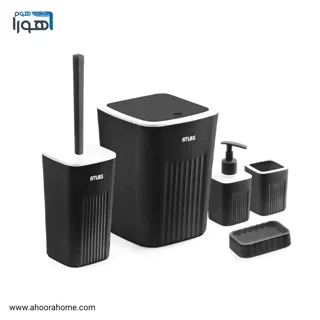 ست سرویس بهداشتی مدل موج مشکی