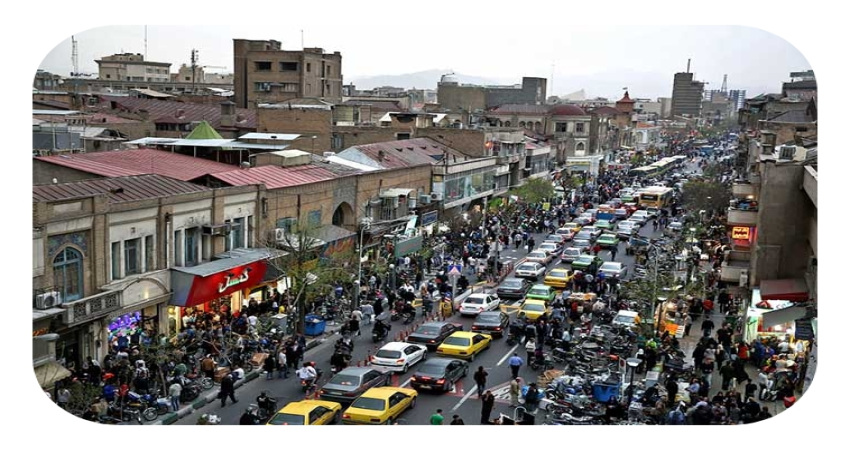 ترافیک در تهران معایب زندگی تهرانترافیک و شلوغی معایب زندگی در تهران