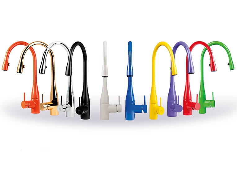 مزایا و معایب شیرآلات در رنگ‌های مختلف: کروم، سفید طلایی، مشکی کروم و طلایی مات