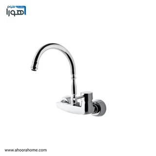 شیرظرفشویی دیواری مدل آلیس کروم