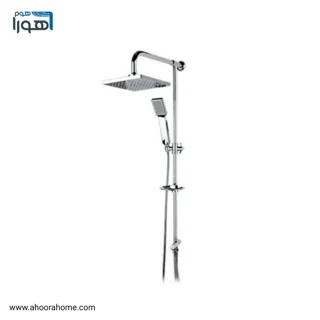 علمدوش حمام یونیورست راسان مدل راشا کروم  RASSAN
