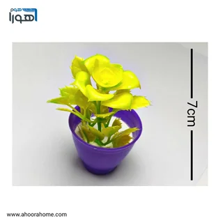 گل مصنوعی زرد مدلR4