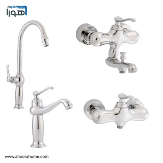 ست شیرآلات ترک سو مدل ارک کروم