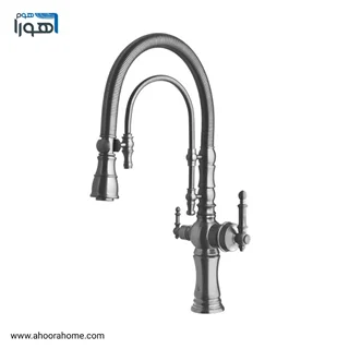 شیرظرفشویی دومنظوره مدل بیزانس استیل مات BARSA