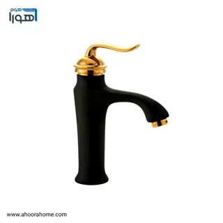 شیرآلات بارسا شیرروشویی بامبو مشکی طلایی