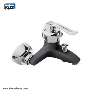 شیردوش حمام آلنر مشکی کروم مدل قاجاری