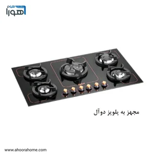 اجاق گاز رومیزی صفحه شیشه ای شاینا مدل s67 پلاس