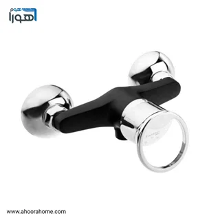 شیر توالت آلنر مدل لوکا مشکی کروم