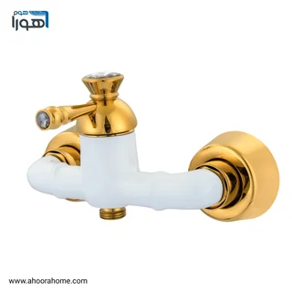 شیرتوالت بارسا مدل الیزه سفیدطلایی