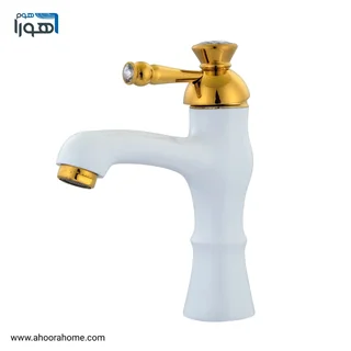 شیرروشویی بارسا مدل الیزه سفیدطلایی