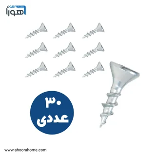 پیچ ام دی اف MDF بسته 30عددی