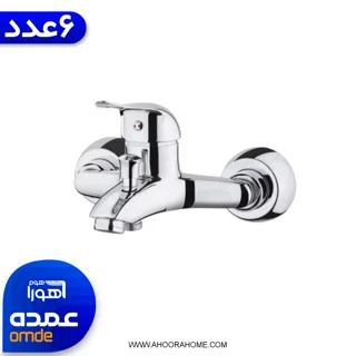 شیرحمام دسته اردکی کروم براق