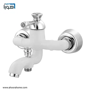 شیرحمام بارسا مدل الیزه سفیدکروم